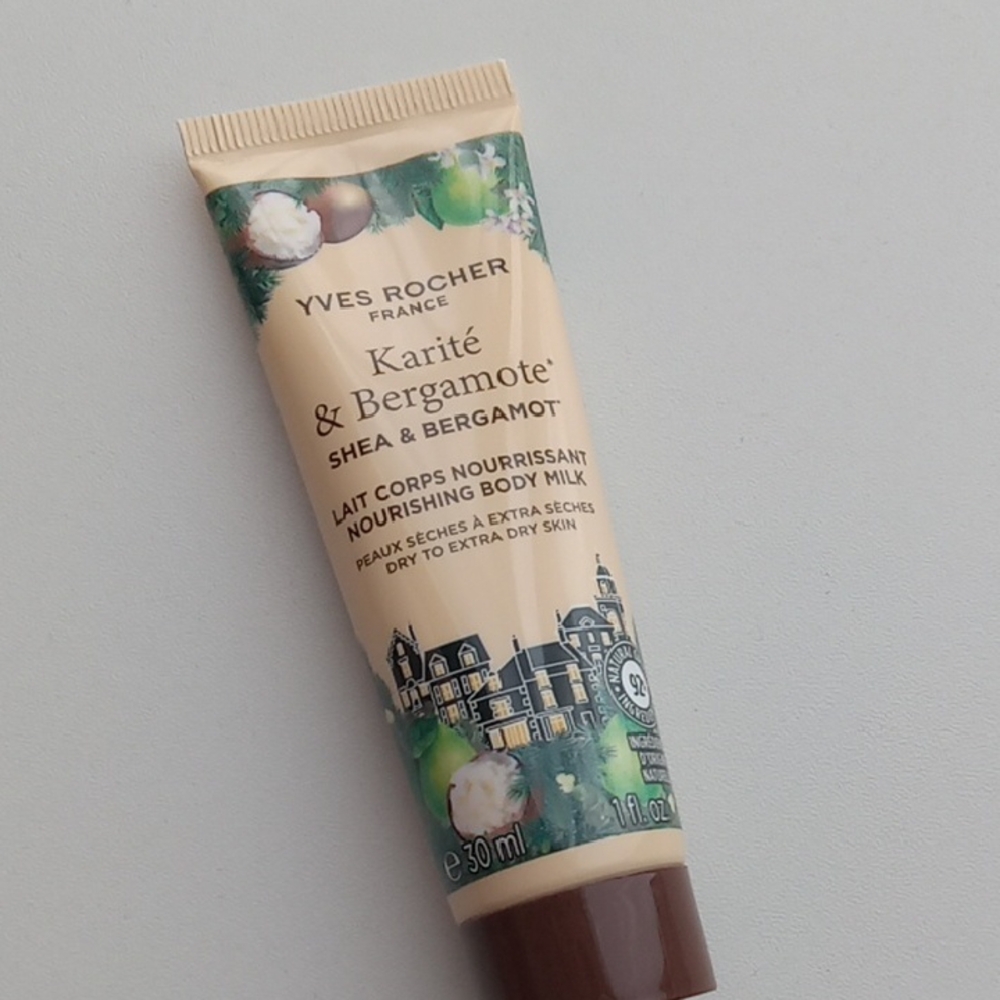 5/$25 Yves Rocher Karité & Bergamot Nourishing Body Milk